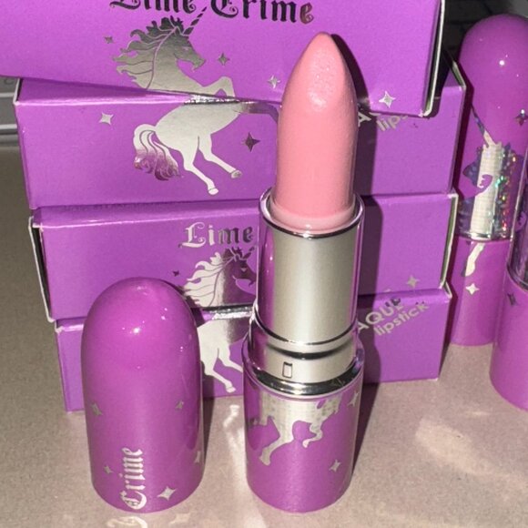 Lime Crime Unicorn Great Pink Planet Lipstick - Picture 1 of 2